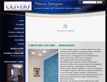 Tablet Screenshot of imbianchinocatania.com